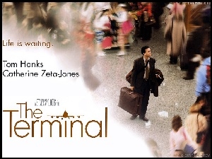 bagaż, Terminal, napisy, Tom Hanks, ludzie