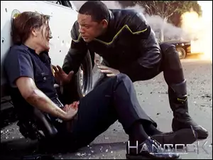 Hancock, policjantka, Will Smith, ranna