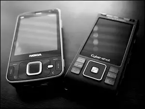 Nokia N96, Czarny, Sony Ericsson C905, Black