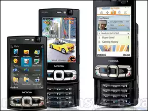 8GB, Czarna, Nokia N95