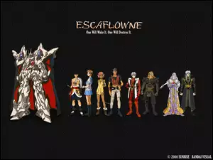 Vision Of Escaflowne, postacie, robot
