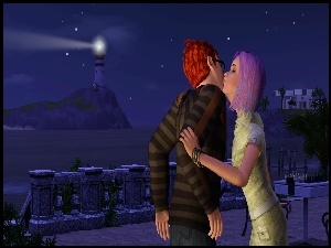 Latarnia Morska, The Sims 3, Pocaunek