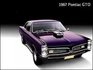 Pontiac GTO, Car, 1967, Muscle