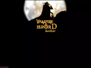 ciemno, Vampire Hunter D - Bloodlust, księżyc