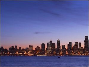 Seattle, Panorama, Miasta