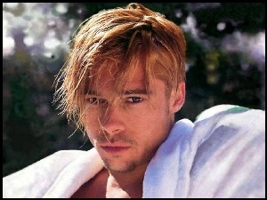 włosy, Brad Pitt, blond