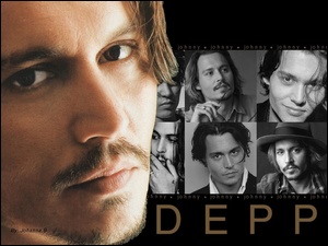 twarz, Johnny Depp, zdjęcia