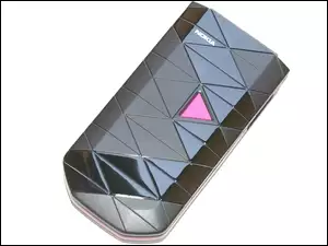 Nokia 7070 Prism, Zamknięta, Szara, Czarna