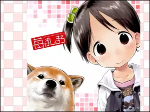 pies, Ichigo Mashimaro, dziewczynka