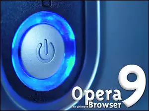 Opera, przycisk, power