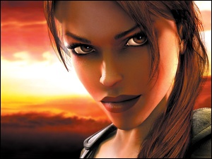 Portret, Lara Croft