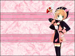 Cardcaptor Sakura, dziewczyna, kij