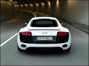 Audi R8, Parkowania, Tunel, Czujniki