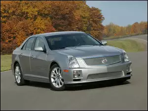 Srebrny, Cadillac STS