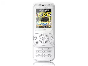 Srebrny, Sony Ericsson F305, Silver
