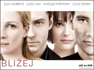 Julia Roberts, Closer, Natalie Portman, Jude Law, Clive Owen
