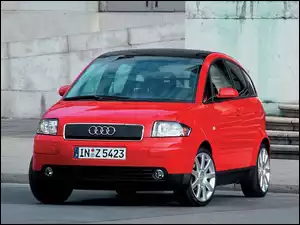 Przód, Czerwone, Audi A2