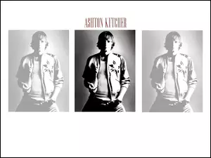 włosy, Ashton Kutcher, długie