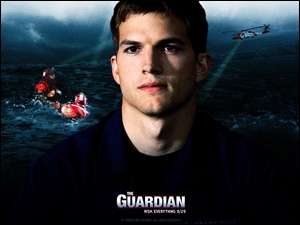 ratownicy, The Guardian, śmigłowiec, Ashton Kutcher, woda