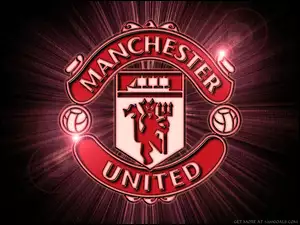 Manchester United, Oświetlenie, Herb, Czerwone