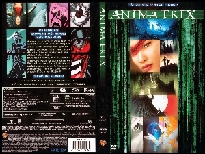 dvd, Animatrix, okładka