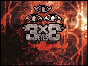 logo, Manga 3x3 Eyes, symbole