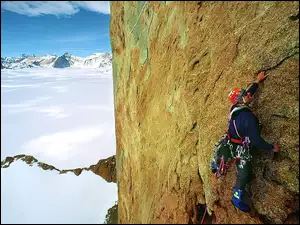 Alpinizm, wspinaczka, Zima, góra