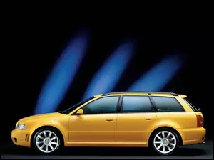 Avant, Żółte, Audi S4