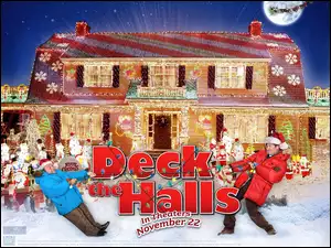 Deck The Halls, witeczne, dom, ozdoby