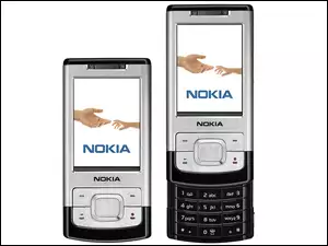 Rozsuwana, Nokia 6500 Slide, Srebrna