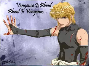 Saiyuki, mężczyzna, krew, postać