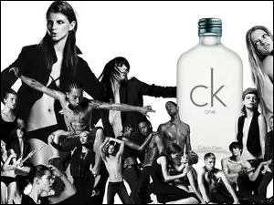 perfum, flakon, one, Calvin Klein, ck, perfumy, ludzie