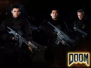 Doom, Yao Chin, Karl Urban, Ben Daniels