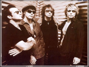 okulary, Bon Jovi, zespół