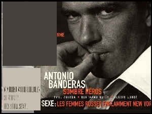 ręka, Antonio Banderas, głowa
