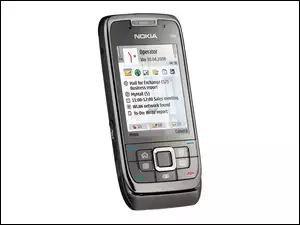 Nokia E66, Wyświetlacz, 3.5G, Szary