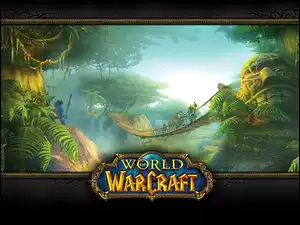 World Of Warcraft, fantasy, most, dżungla
