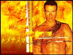 Jean Claude Van Damme, tatuaż