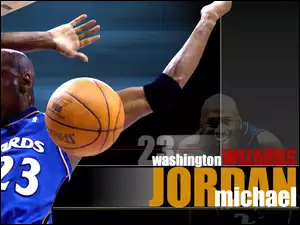 Koszykówka, koszykarz, Wizards , Michael Jordan
