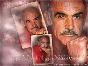 Sean Connery, siwe włosy