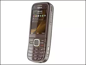 Nokia 6720, Bok, Brązowa, Przód