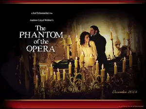 Phantom Of The Opera, świątynia, postacie, świece