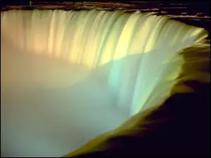 Woda, Niagara, Horsehoe, Kanadyjska, Spieniona
