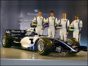 Williams Team, Formuła 1, bolid