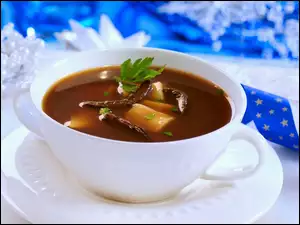 Zupa Grzybowa, Filiżanka