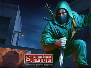 Silent Storm Sentinels, naboje, postać, nóż, mężczyzna