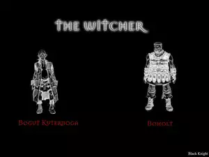 postacie, The Witcher, szkic