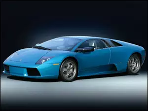Niebieskie, Alufelgi, Lamborghini Murcielago, Chromowane