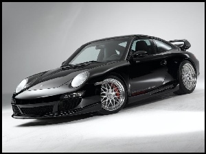 Gemballa, czarne, Porsche 911