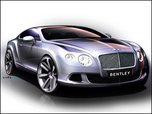 Graficzny, Bentley Continental GT, Projekt